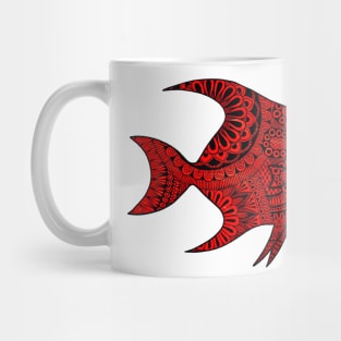 Fish (Red) Mug